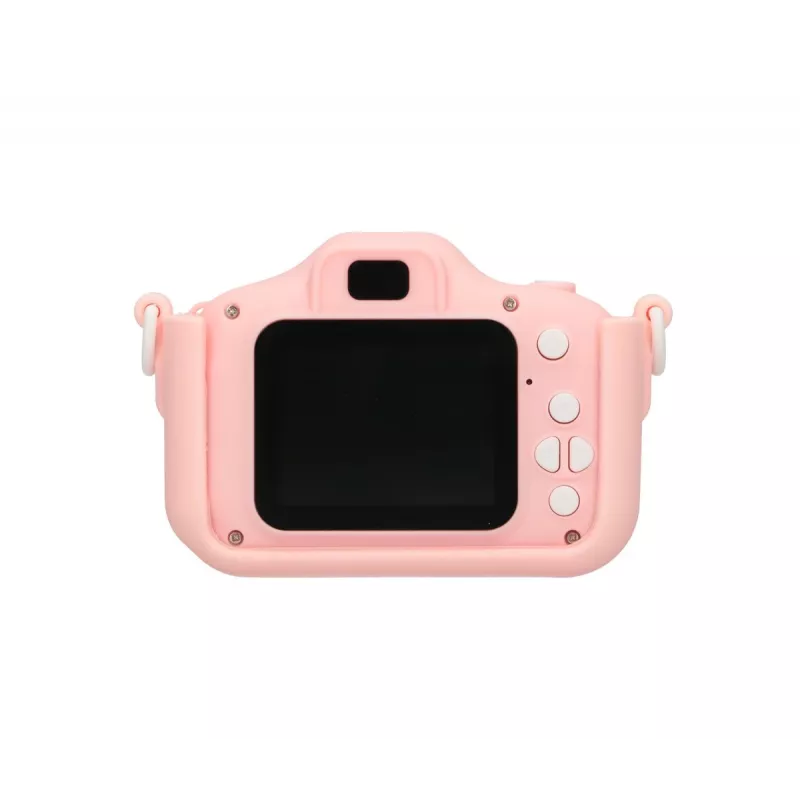 Câmara digital para crianças Extralink H27 SINGLE PINK rosa branca 3 anos