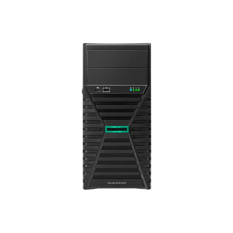 Servidor HPE ProLiant ML30 Gen11 E-2414 2,6 GHz 4c 1P 32 GB-DR 4LFF-NHP VROC 2x1 TB SATA HDD 350 W PS EU