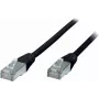 Cabo de rede S/CONN Cat5e 1 m, F/UTP (FTP), RJ-45 para RJ-45, 1 Gbit/s, preto