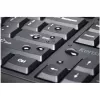 Kensington ProFit Ergo Teclado sem fios FR, tamanho completo (100%), com fio e sem fios, RF Wireless + USB, AZERTY, preto