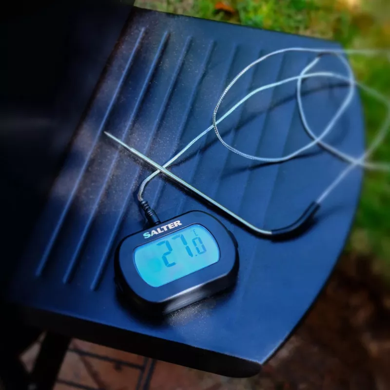 Termómetro digital de leitura instantânea Salter 515 BKCR, à prova de água, para alimentos