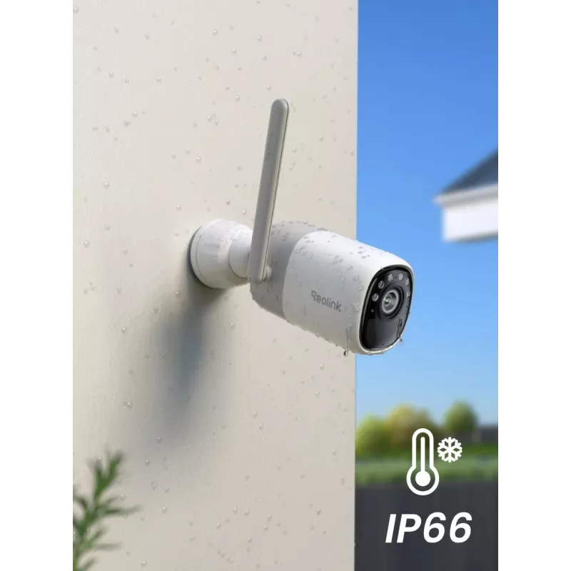 Câmara Bullet exterior Reolink Série Altas G650 com SolarPanel 3 – 4 MP, 4 mm, IP66, H.264/H.265, Micro SD até 512 GB