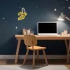 Luz néon decorativa MANTA SNL01WHT – design claro e colorido, iluminação de destaque de parede