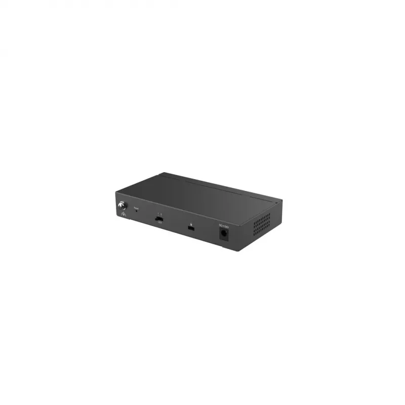 Ruijie Reyee RG-ES206GS-P switch PoE L2 Gigabit inteligente de 6 portas com gestão na nuvem, 4x PoE, 1x Combo/SFP, 54 W, preto
