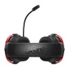 Auscultadores gaming sem fios QCY Heroad VN200 (preto-vermelho) — circumaurais, microfone, Bluetooth