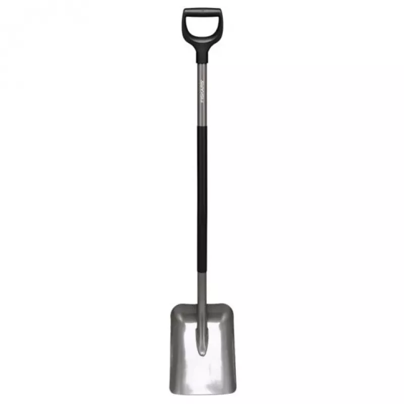 Pá Fiskars Ergonomic FS.S. 1025376 cinzento — pá de jardim ergonómica, Fiskars 1070058