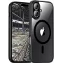 Capa traseira JT Berlin BackCase Pankow Hybrid MagSafe | Apple iPhone 16 | preto/transparente | (11098)