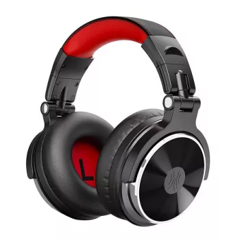 Auscultadores com fios OneOdio Pro10 (vermelho)