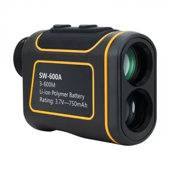 Medidor de distância a laser SNDWAY SW-600A — alcance de medição 600 m, precisão de medição indicada