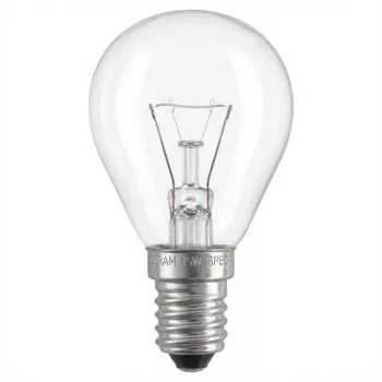 Lâmpada de forno Osram 15W E14 300° lâmpada transparente Bfm