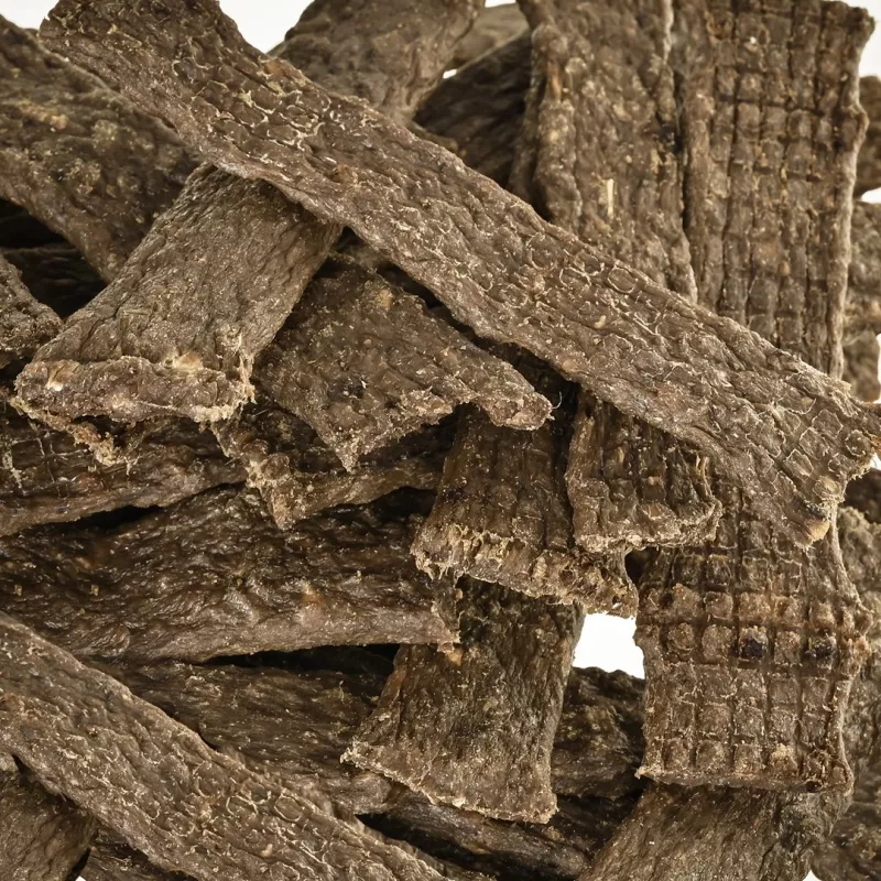 PETITTO tiras de carne monoproteicas coelho - snack para cães - 400g