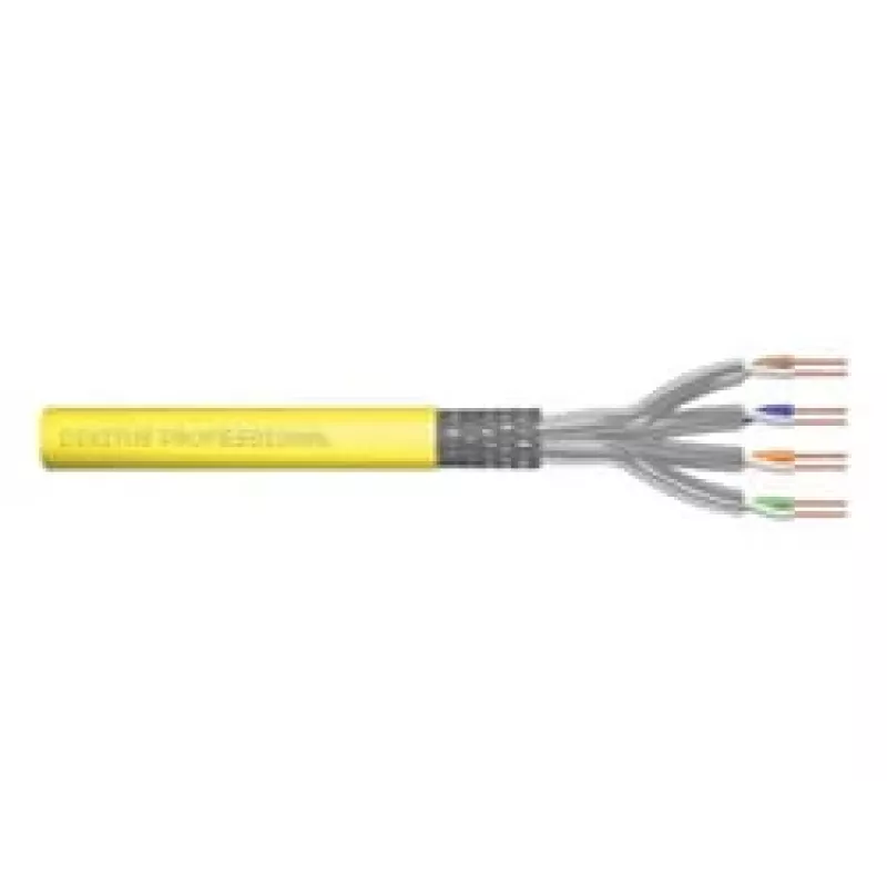 Cabo de rede DIGITUS CAT 6A U-UTP Cu LSZH AWG 26/7 comprimento 0,5 m cor cinzento (DK-1613-A-005)