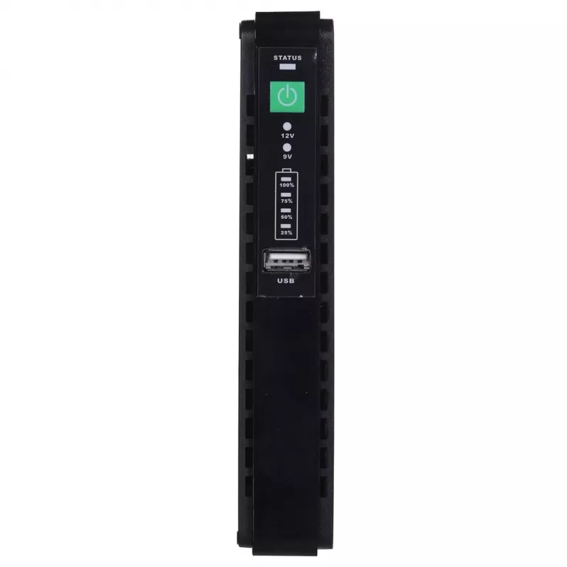 Fonte de alimentação MPL Power RouterUPS-30-PoE 30 W para interiores, 100–240 V, preto, 160×105×28 mm