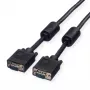 Cabo de monitor ROLINE com núcleo de ferrite+DDC, HD15 ST-ST 3,0m (11.04.5653)