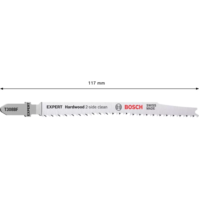 Bosch 2 608 900 546 Lâmina de serra de recortar/serra de sabre/serra recíproca lâmina de serra de recortar bimetal 100 peças