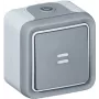 Interruptor de luz Legrand 069712 cinzento