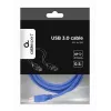 Gembird - Cabo USB - USB Type-A (M) para USB Type-B (M) - USB 3.0 - 1,8 m - moldado - azul