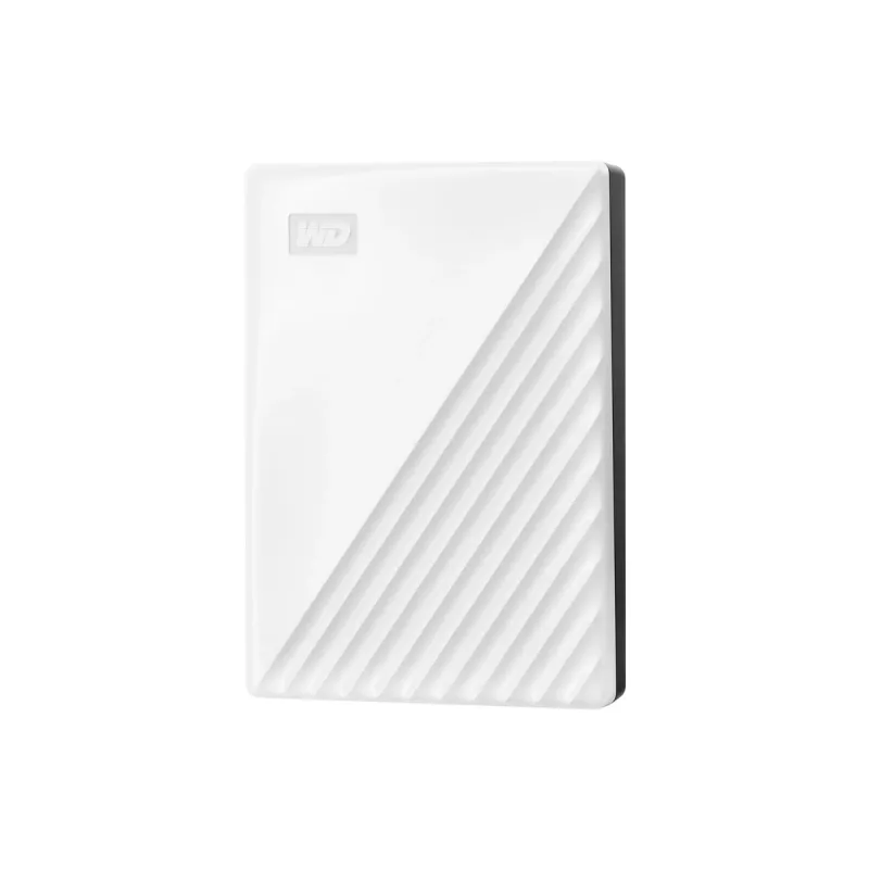 WD My Passport WDBR9S0060BWT - disco - encriptado - 6TB - externo (portátil) - USB 3,2 Gen 1 - AES de 256 bits - branco (WDBR9S0060BWT-WESN)