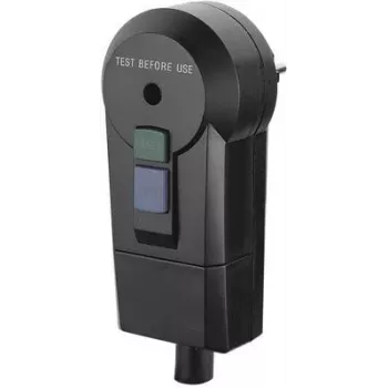 Acessório de energia Bachmann 919.183 IP44 preto – módulo de distribuição de energia protegido contra salpicos