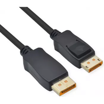 Cabo DisplayPort ROLINE DP2.1 ST/ST 2m 10Ka60Hz UHBR13.5/54Gbit/s - Cabo - Digital/Visualização/Vídeo - 2 m (11.04.6022)
