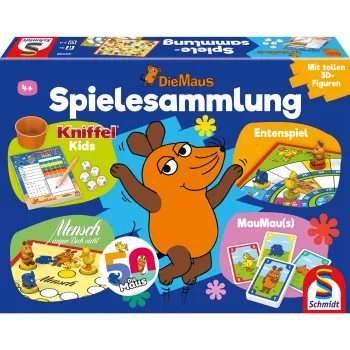 Schmidt Spiele Die Maus coleção de jogos, jogo de tabuleiro