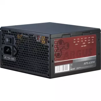 Fonte de alimentação Inter-Tech Argus APS 620 W 20+4 pin ATX ATX preto