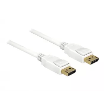 Cabo DisplayPort DeLOCK 85509 1,5 m branco
