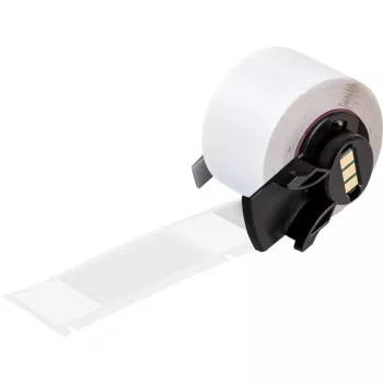 Brady, M6-21-427, vinil, auto-laminável, branco/transparente, mate, 25,40 x 19,05(63,50) mm, para diâmetro de cabo de 6,70 - 14,20 mm, permanente (100 unid.) (174236)