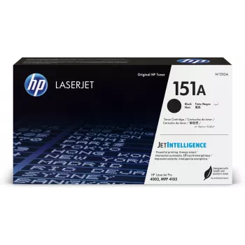 Toner HP 151A PRETO CARTUCHO DE TONER ORIGINAL LASERJET 1500 páginas preto