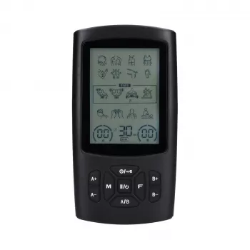 Eletroestimulador TENS/EMS Extralink Vital+ Essential — 2 modos, 20 níveis de intensidade