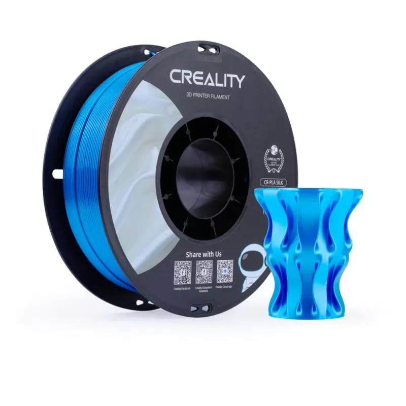 Material de impressão 3D Creality 3D 3301120006 azul seda 1 kg 1,75 mm