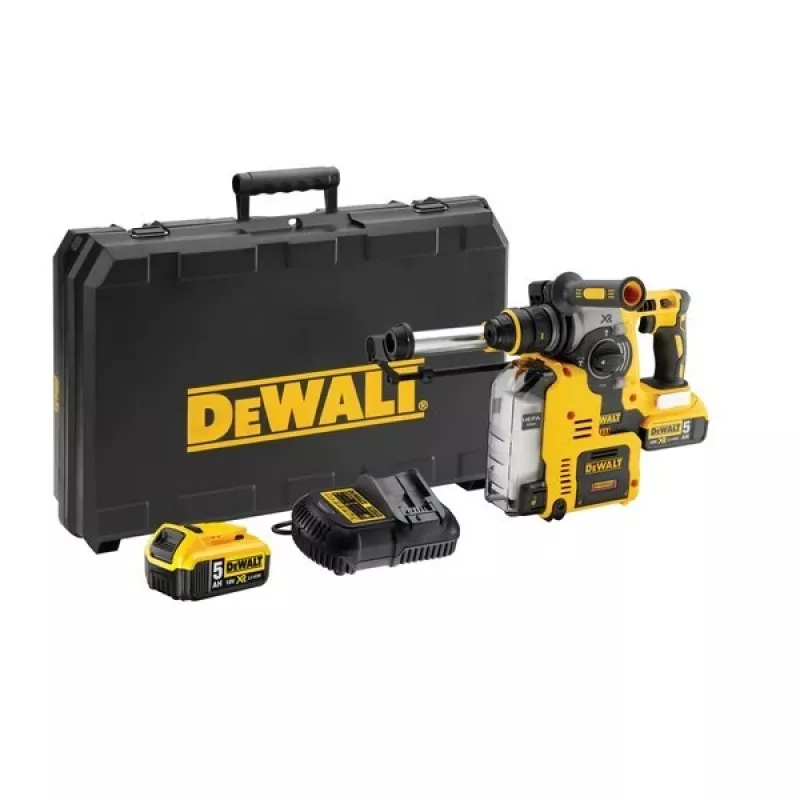 Martelo combinado sem fio DeWALT DCH275P2, 18 Volt, martelo perfurador 1100 rpm SDS Plus