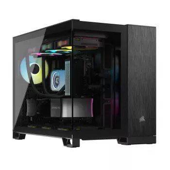 Caixa de PC Corsair CC-9011287-WW Midi-Tower alumínio, preto