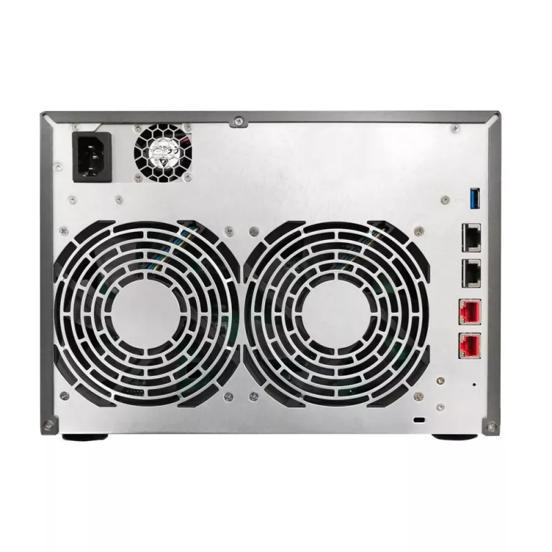 Asustor Lockerstor 10 AS6510T NAS Torre Intel Atom® C3538 8 GB DDR4 0 TB ADM Preto