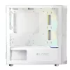 Caixa Logic PORTOS ARGB MINI USB 3.0 branco