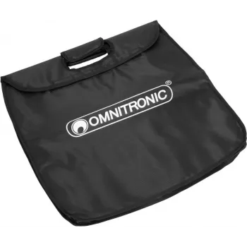 Bolsa de transporte Omnitronic BPS-3 com placa de base — Omnitronic BPS-3, bolsa de proteção com placa de base integrada