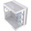 Caixa de PC Silentware View A-RGB White VIEWWHITE — Mid-Tower com iluminação A-RGB, versão branca