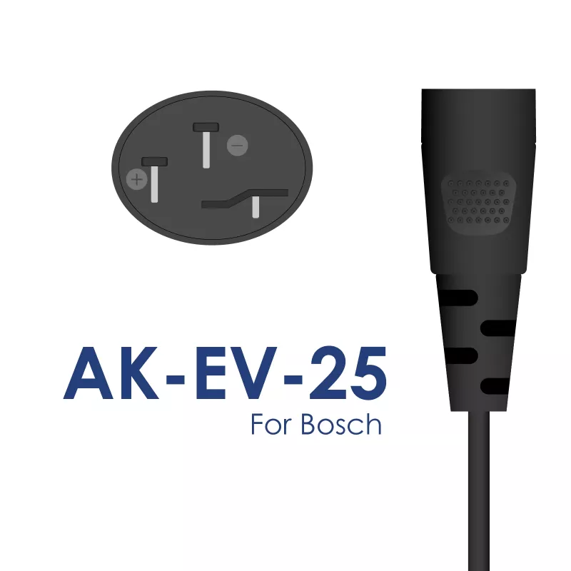 Akyga AK-EV-25 Carregador 42V/4A 168W Bosch 1,2m
