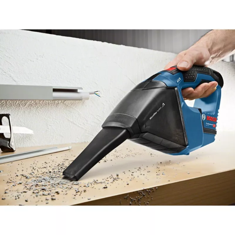 Aspirador de mão Bosch GAS 10,8 V-LI azul sem saco