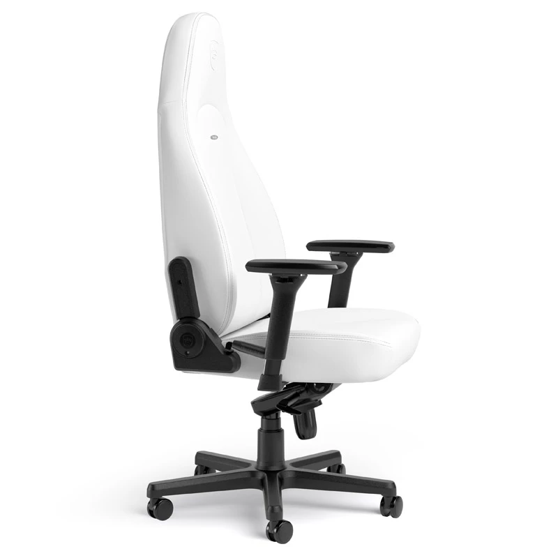Cadeira de escritório noblechairs NBL-ICN-PU-WED assento acolchoado encosto acolchoado branca
