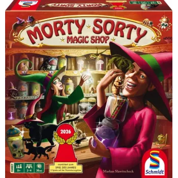 Morty Sorty Magic Shop, jogo de tabuleiro