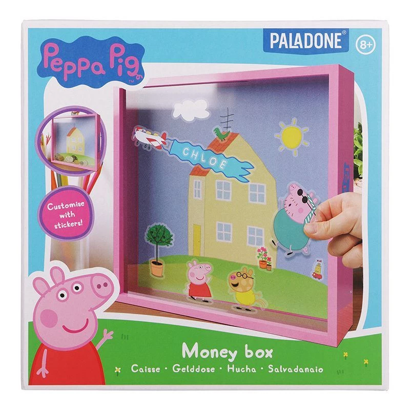 Mealheiro Paladone Peppa Pig design moldura PP12785PP – mealheiro infantil