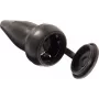 as - Schwabe 60417 Tomada de proteção em borracha maciça 230 V Preto IP44 (60417)