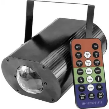 Lâmpada de efeito LED EUROLITE H2O TCL 1 5W LED – lâmpada compacta de efeito de água