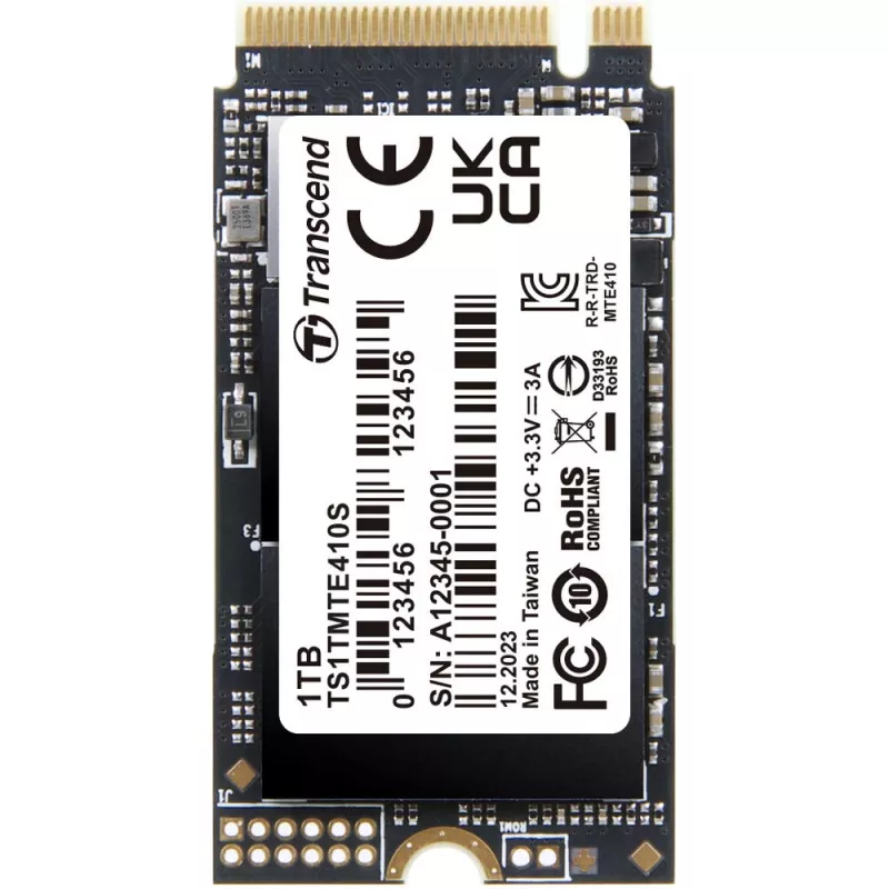 Disco SSD Transcend 1 TB M.2 PCI Express 4.0 NVMe 3D NAND TS1TMTE410S
