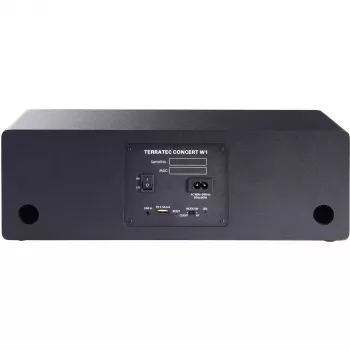 Altifalante portátil estéreo Terratec Concert W1 Preto