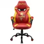 Cadeira gaming para PC Subsonic Junior Griffindor assento acolchoado laranja vermelho