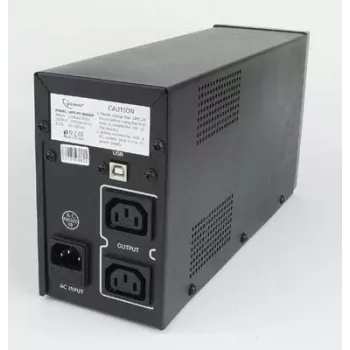 UPS Gembird UPS-PC-850AP fonte de alimentação ininterrupta (UPS) Line-Interactive 0,85 kVA 520 W 4 saídas AC
