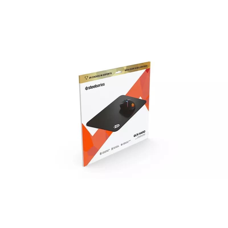 Tapete de rato gaming Steelseries QcK Hard preto