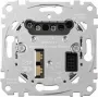 Dimmer encastrado Merten MEG5171-0000, metálico, 220–230 V AC, 50–60 Hz, carga óhmica até 420 W